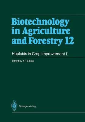 Haploids in Crop Improvement I: From Fundamentals to Quantum Computing - Y. P. S. Bajaj - cover