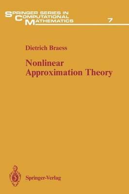 Nonlinear Approximation Theory - Dietrich Braess - cover