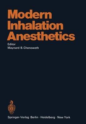 Modern Inhalation Anesthetics - cover