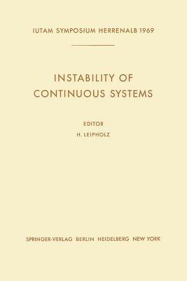 Instability of Continuous Systems: Symposium Herrenalb (Germany) September 8–12, 1969 - cover