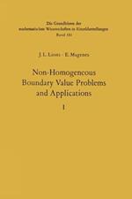 Non-Homogeneous Boundary Value Problems and Applications: Vol. 1