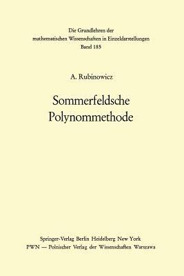 Sommerfeldsche Polynommethode - Adalbert Rubinowicz - cover