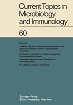 Current Topics in Microbiology and Immunology: Ergebnisse der Mikrobiologie und Immunitätsforschung