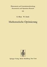 Mathematische Optimierung: Grundlagen und Verfahren