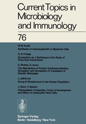Current Topics in Microbiology and Immunology - W. Arber,W. Braun,F. Cramer - cover