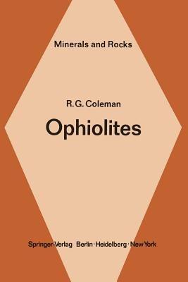Ophiolites: Ancient Oceanic Lithosphere? - R. G. Coleman - cover
