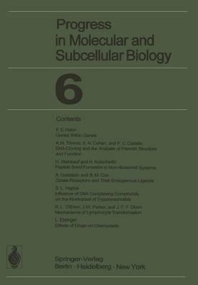 Progress in Molecular and Subcellular Biology - cover