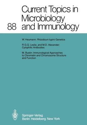 Current Topics in Microbiology and Immunology - W. Arber,W. Braun,F. Cramer - cover