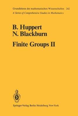 Finite Groups II - B. Huppert,N. Blackburn - cover