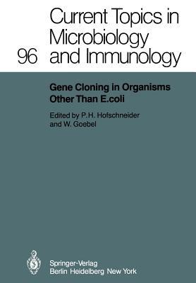 Gene Cloning in Organisms Other Than E. coli - cover