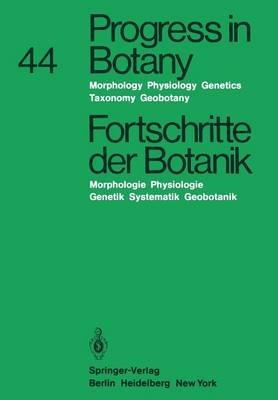 Progress in Botany / Fortschritte der Botanik: Morphology · Physiology · Genetics · Taxonomy · Geobotany / Morphologie · Physiologie · Genetik · Systematik · Geobotanik - Heinz Ellenberg,Karl Esser,Klaus Kubitzki - cover