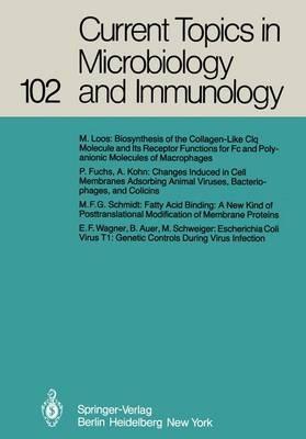 Current Topics in Microbiology and Immunology: Volume 102 - M. Cooper,P. H. Hofschneider,H. Koprowski - cover