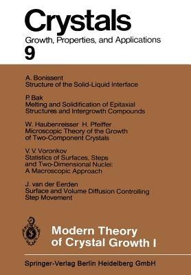 Modern Theory of Crystal Growth I - cover
