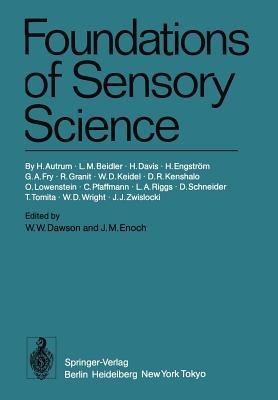 Foundations of Sensory Science - H. Autrum,L.M. Beidler,H. Davis - cover