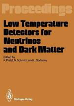 Low Temperature Detectors for Neutrinos and Dark Matter: Proceedings of a Workshop, Held at Ringberg Castle, Tegernsee, May 12–13, 1987