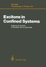 Excitons in Confined Systems: Proceedings of the International Meeting, Rome, Italy, April 13–16, 1987