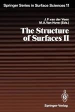 The Structure of Surfaces II: Proceedings of the 2nd International Conference on the Structure of Surfaces (ICSOS II), Amsterdam, The Netherlands, June 22–25, 1987