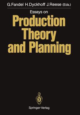 Essays on Production Theory and Planning - cover