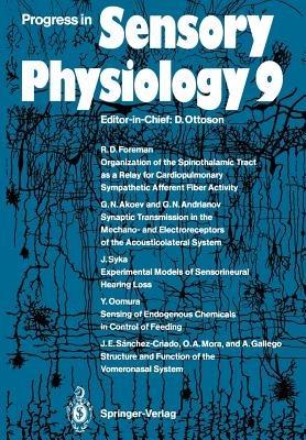Progress in Sensory Physiology 9 - cover