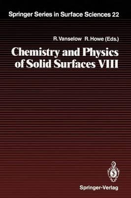 Chemistry and Physics of Solid Surfaces VIII - cover