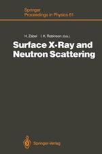 Surface X-Ray and Neutron Scattering: Proceedings of the 2nd International Conference, Physik Zentrum, Bad Honnef, Fed. Rep. of Germany, June 25–28, 1991