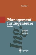 Management für Ingenieure: Grundlagen · Techniken · Instrumente