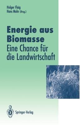 Energie aus Biomasse: — eine Chance für die Landwirtschaft - cover