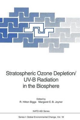 Stratospheric Ozone Depletion/UV-B Radiation in the Biosphere - cover