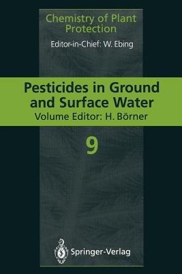 Pesticides in Ground and Surface Water - cover