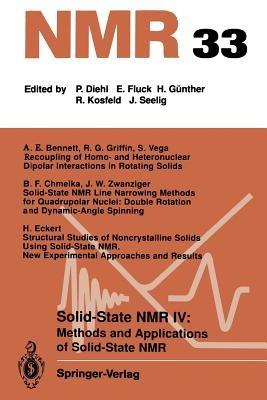 Solid-State NMR IV Methods and Applications of Solid-State NMR: Methods and Applications of Solid-State NMR - cover