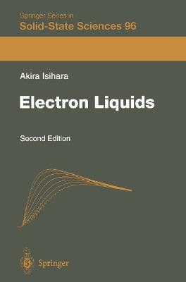Electron Liquids - Akira Isihara - cover