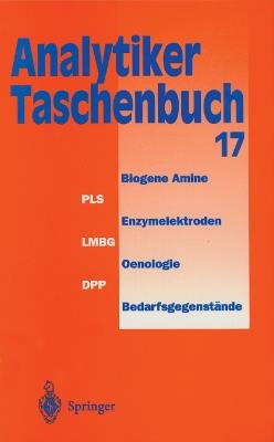 Analytiker-Taschenbuch - Dr. Helmut Günzler,Prof. Dr. Dr. A. Müfit Bahadir,Prof. Dr. Rolf Borsdorf - cover