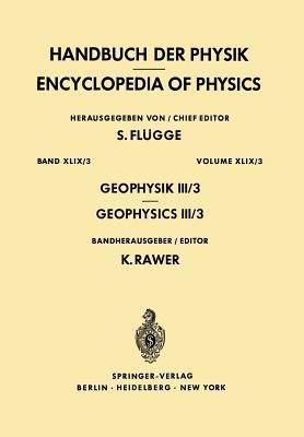 Geophysics III/Geophysik III: Part III/Teil III - cover