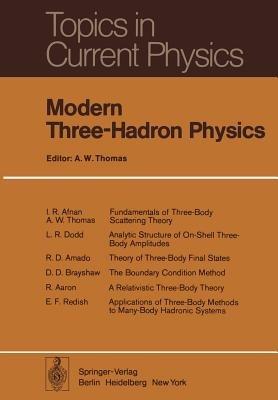 Modern Three-Hadron Physics - cover