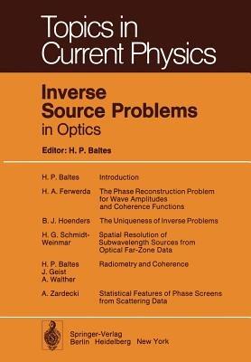 Inverse Source Problems in Optics - cover