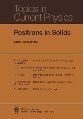 Positrons in Solids - cover