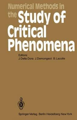 Numerical Methods in the Study of Critical Phenomena: Proceedings of a Colloquium, Carry-le-Rouet, France, June 2–4, 1980 - cover
