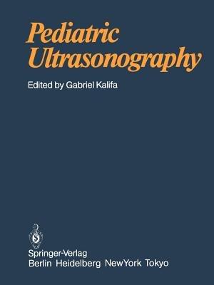 Pediatric Ultrasonography - cover