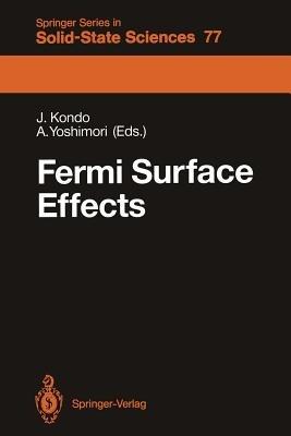 Fermi Surface Effects: Proceedings of the Tsukuba Institute Tsukuba Science City, Japan, August 27–29, 1987 - cover