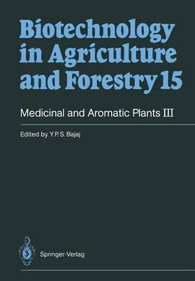 Medicinal and Aromatic Plants III - Y. P. S. Bajaj - cover