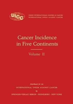 Cancer Incidence in Five Continents: Volume II – 1970 - cover