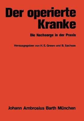 Der operierte Kranke: Die Nachsorge in der Praxis - cover
