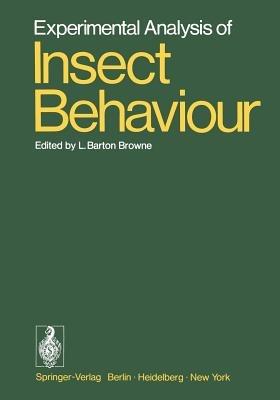 Experimental Analysis of Insect Behaviour - cover