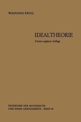 Idealtheorie - Wolfgang Krull - cover