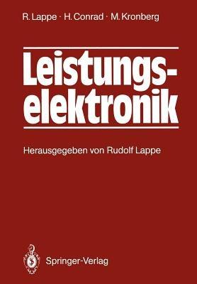 Leistungselektronik - Rudolf Lappe,Harry Conrad,Manfred Kronberg - cover