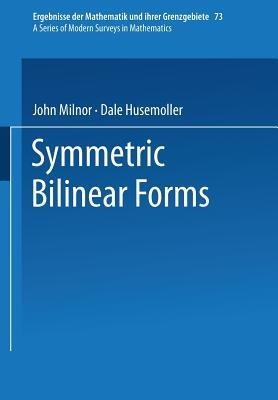 Symmetric Bilinear Forms - John Milnor,Dale Husemoller - cover