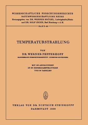 Temperaturstrahlung - Werner Pepperhoff - cover