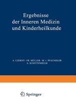 Ergebnisse der Inneren Medizin und Kinderheilkunde: Achtundfünfzigster Band