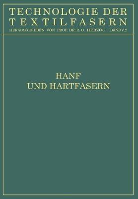 Hanf und Hartfasern - O. Heuser,P. König,O. Wagner - cover