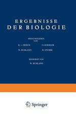 Ergebnisse der Biologie: Siebzehnter Band